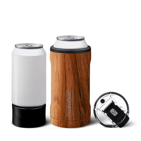 Hopsulator Trio 3-In-1 | Walnut | 16oz 12oz Cans