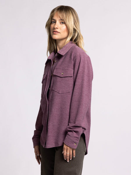 Rylan Shirt - Eggplant