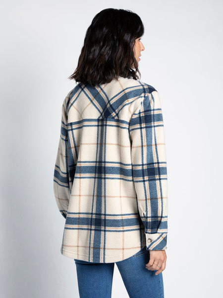 Tullis Jacket - Copper/Navy Plaid