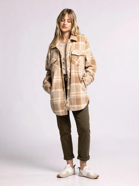 Tullis Jacket - Beige Multi