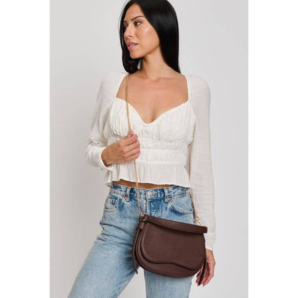 Belinda Crossbody: Espresso