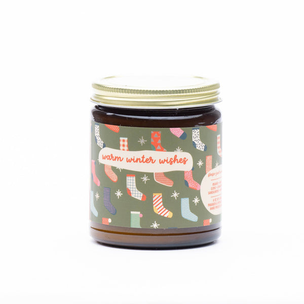 WARM WINTER WISHES • soy candle •