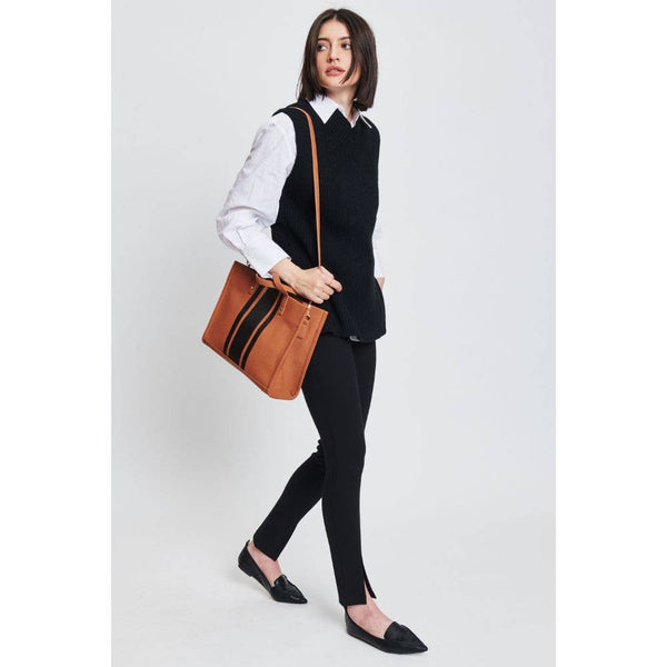 Zaria Tote: Tan
