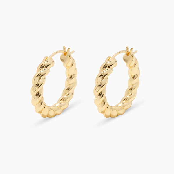 Crew Hoops - Gold
