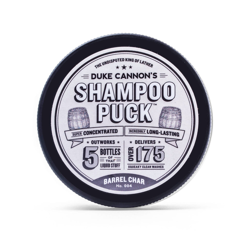 Shampoo Puck- Barrel Char