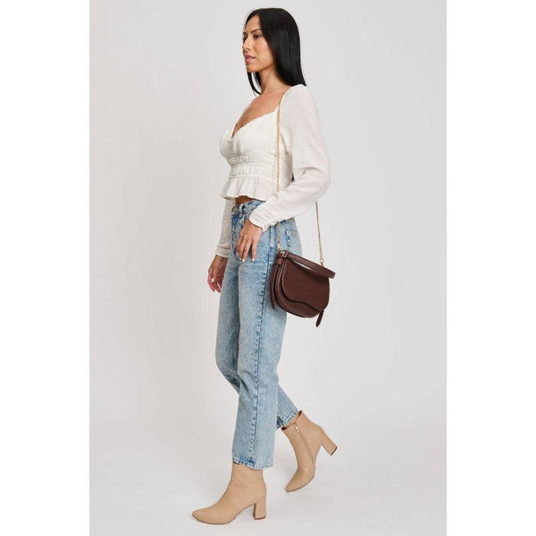Belinda Crossbody: Espresso