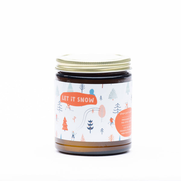 LET IT SNOW • soy candle •