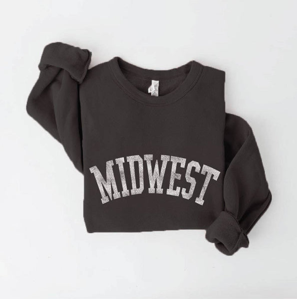 Midwest Graphic Sweatshirt - Black