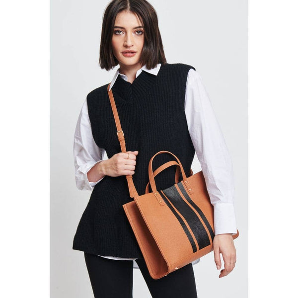 Zaria Tote: Tan
