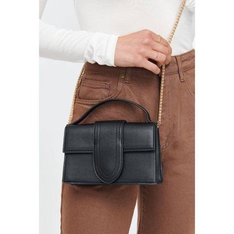 Elizabeth Crossbody: Black