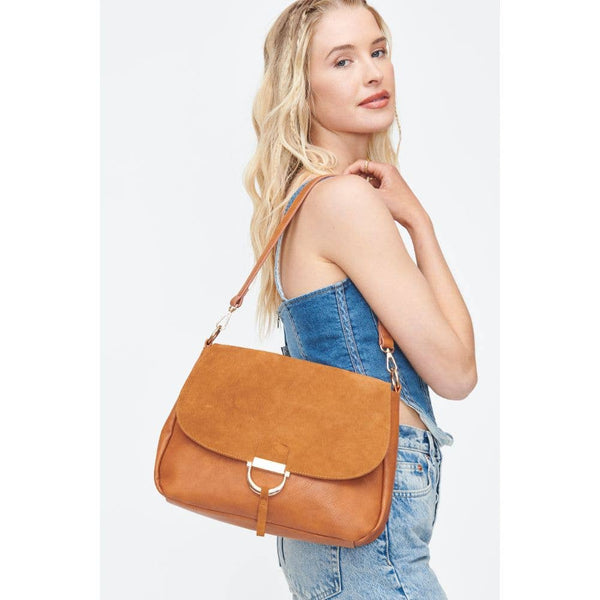 Zoe Crossbody: Cognac