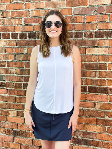 White Bianca Tank