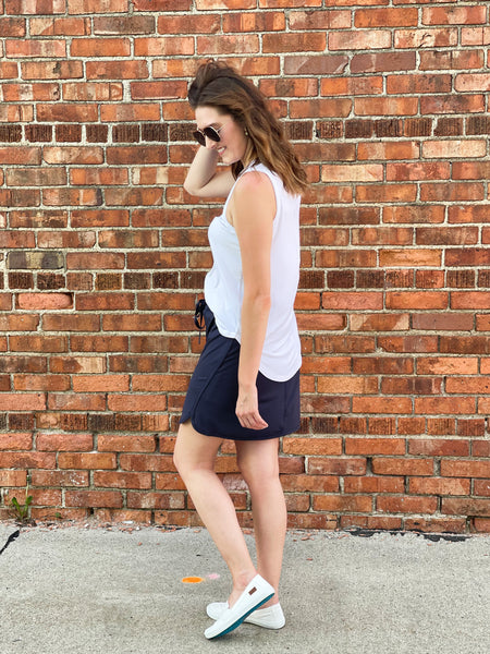 White Bianca Tank