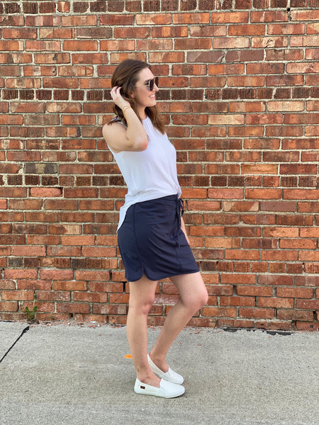 White Bianca Tank