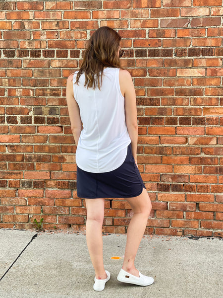 White Bianca Tank