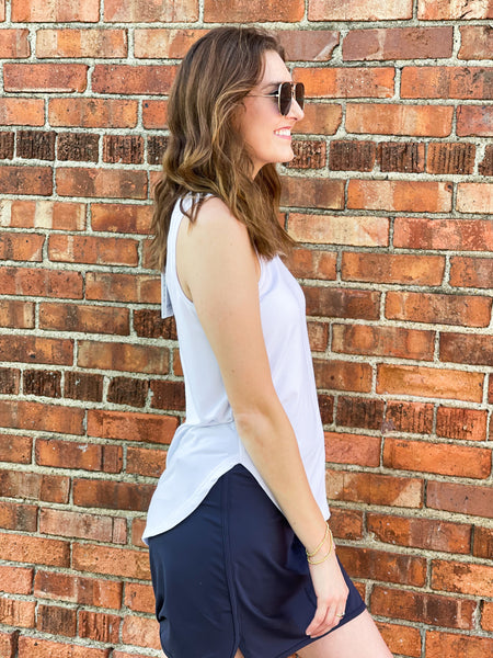 White Bianca Tank